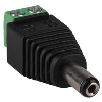 Main product image for 2.1 x 5.5mm DC Coaxial Power Plug to Screw Terminals 335-370